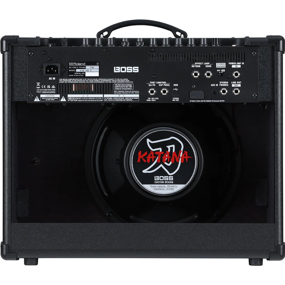 BOSS KTN-100 GEN 3 Katana Guitar Amp 100W 1x12 - Image 3