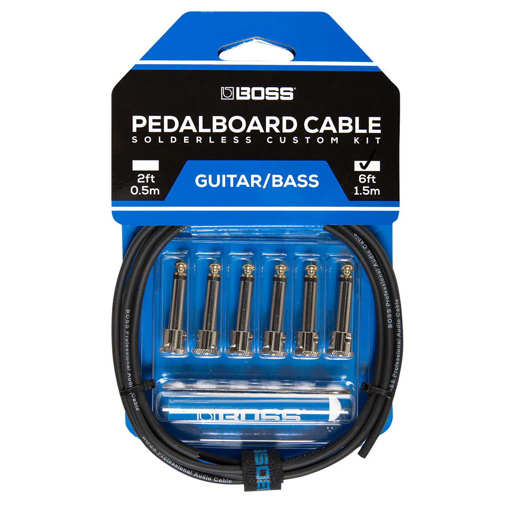 BOSS Solderless Pedalboard Cable Kit - 6ft