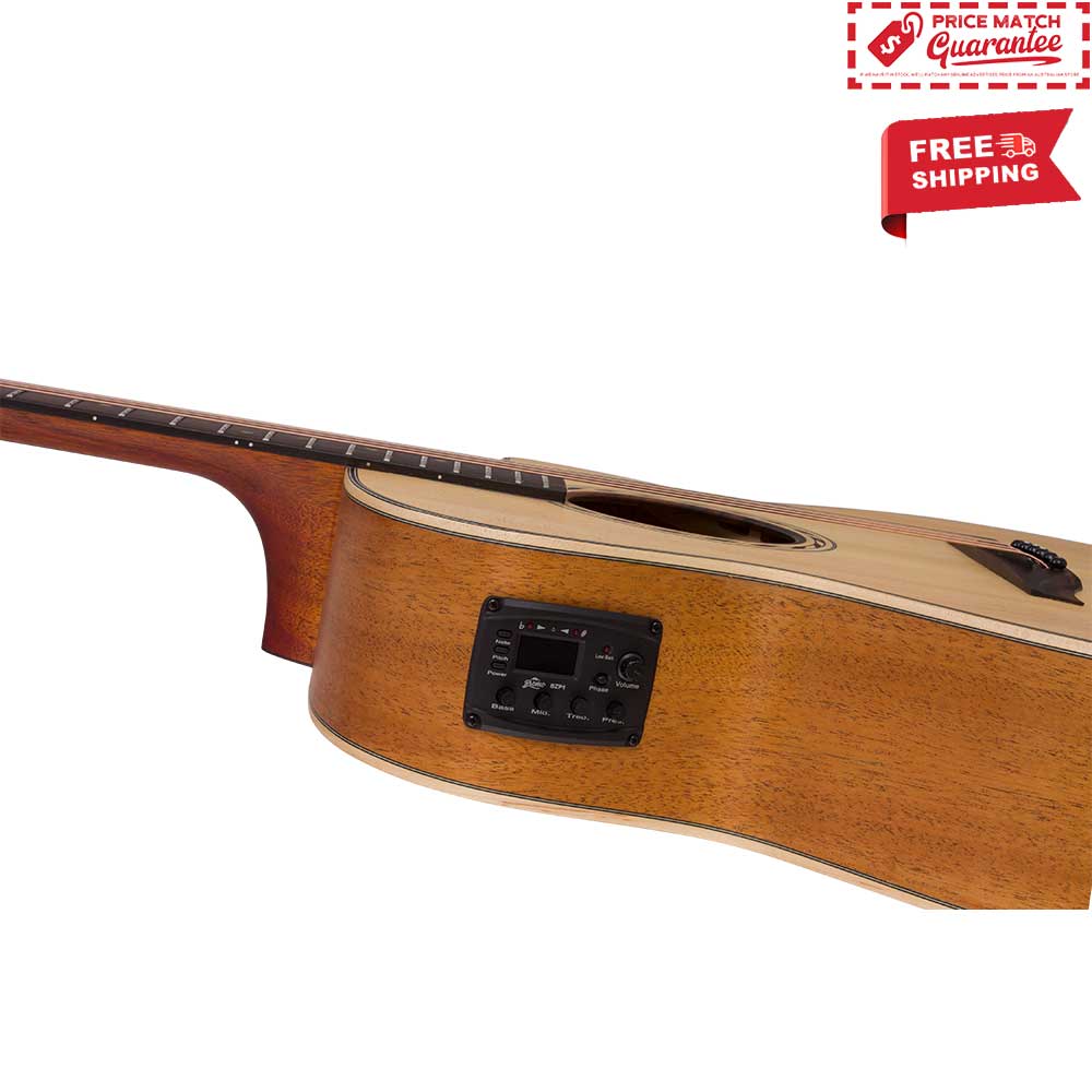 BROMO Grand Auditorium Acoustic-Electric Guitar - Image 5