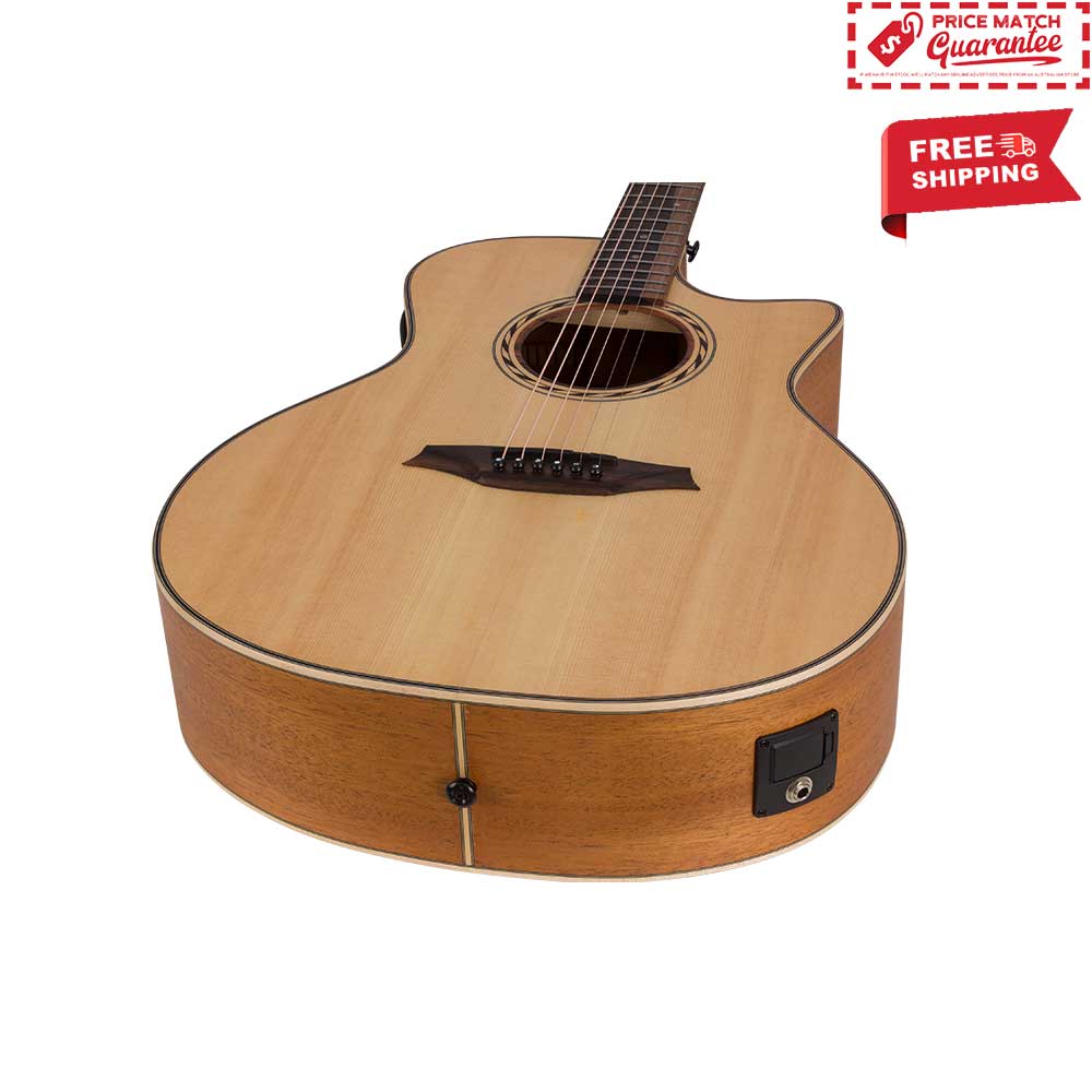 BROMO Grand Auditorium Acoustic-Electric Guitar - Image 6