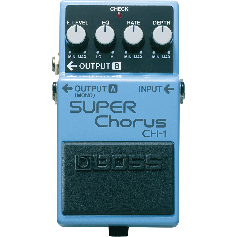 BOSS CH-1 Super Chorus Pedal For Guitar And Bass