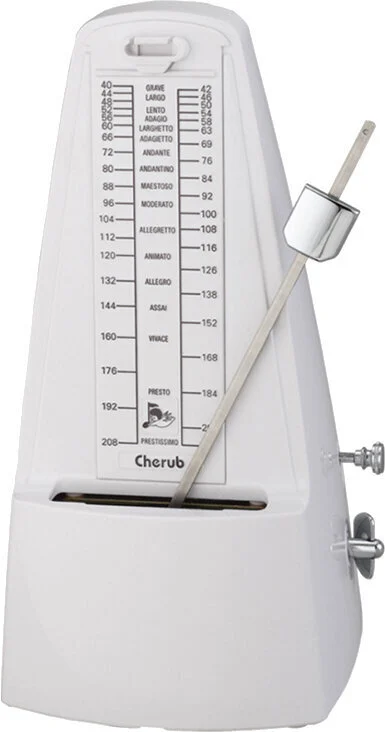 CHERUB PYRAMID STYLE MECHANICAL METRONOME WITH BELL - Image 2