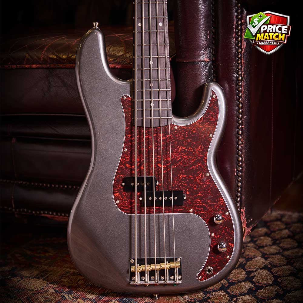 JET JPB-305 CRC-R Bass 5 String Charcoal