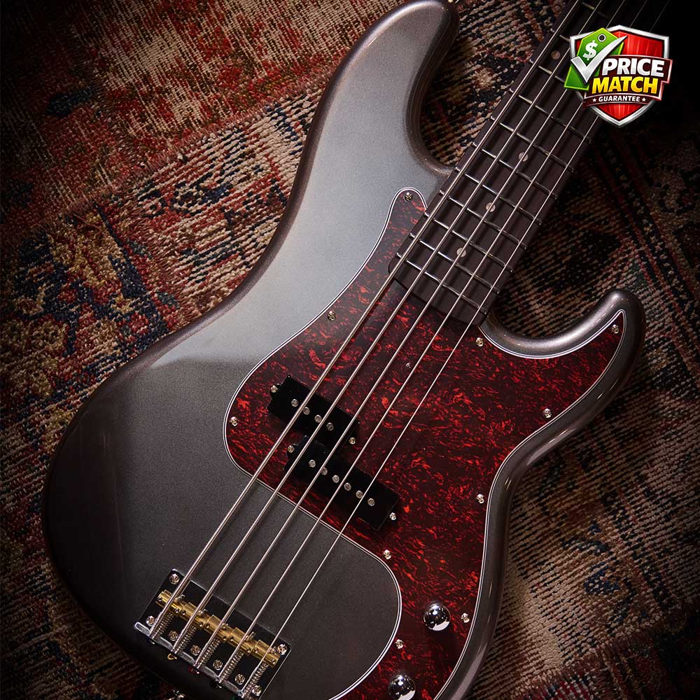 JET JPB-305 CRC-R Bass 5 String Charcoal - Image 4