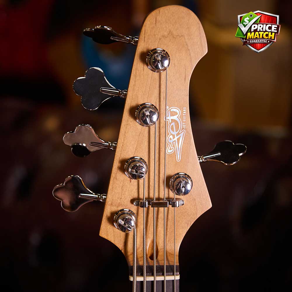 JET JPB-305 CRC-R Bass 5 String Charcoal - Image 5
