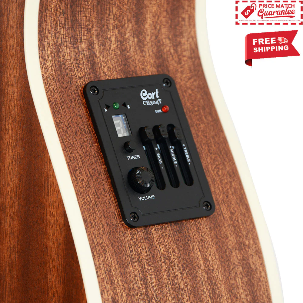 CORT L500E OM Acoustic Electric Cutaway - Image 3