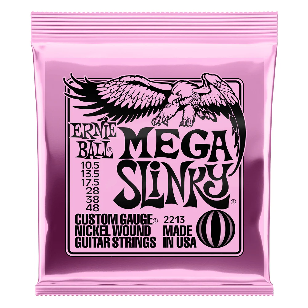 ERNIE BALL Electric Guitar Strings Set - Mega Slinky (10.5-48)