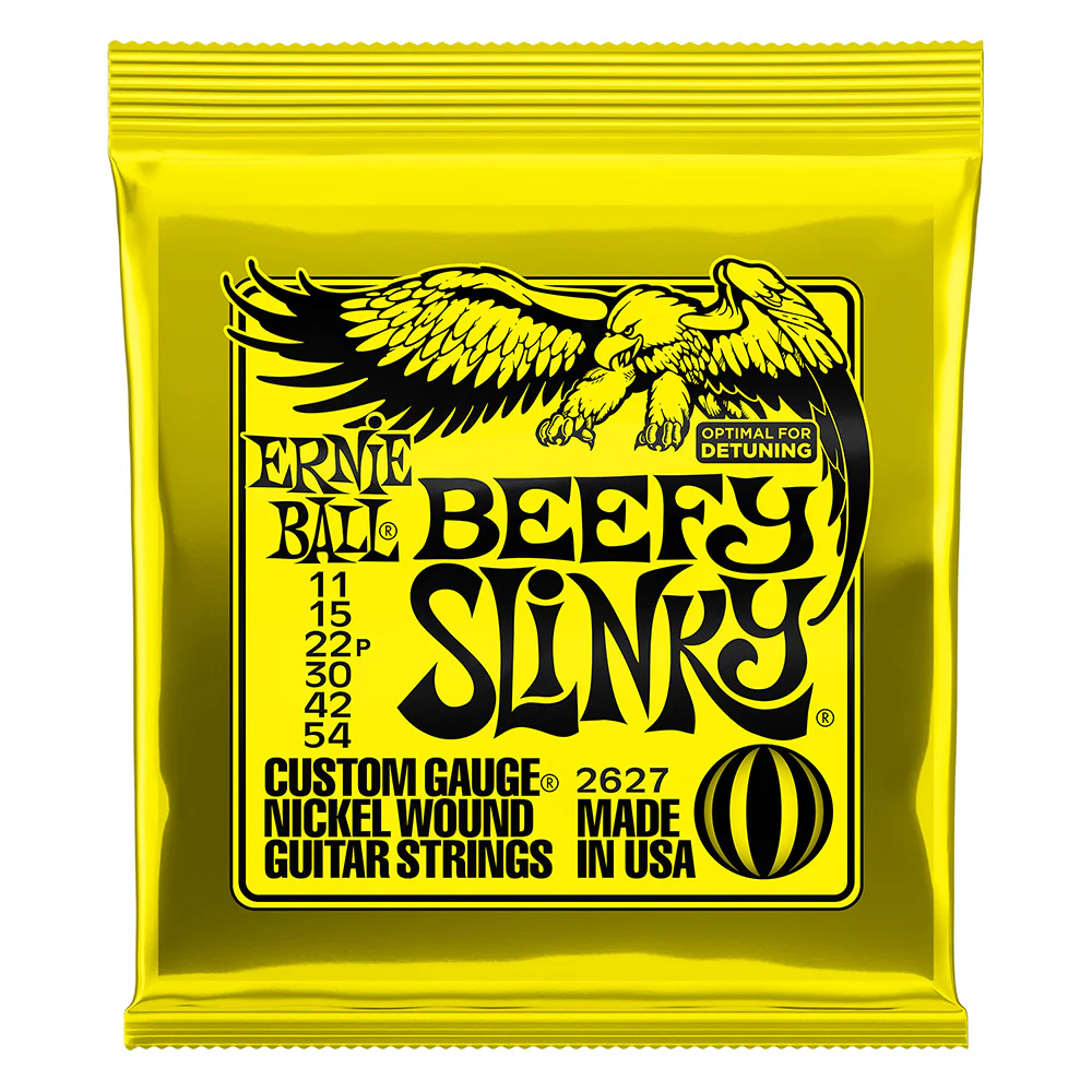 ERNIE BALL Electric Guitar Strings Set - Beefy Slinky (11-54)