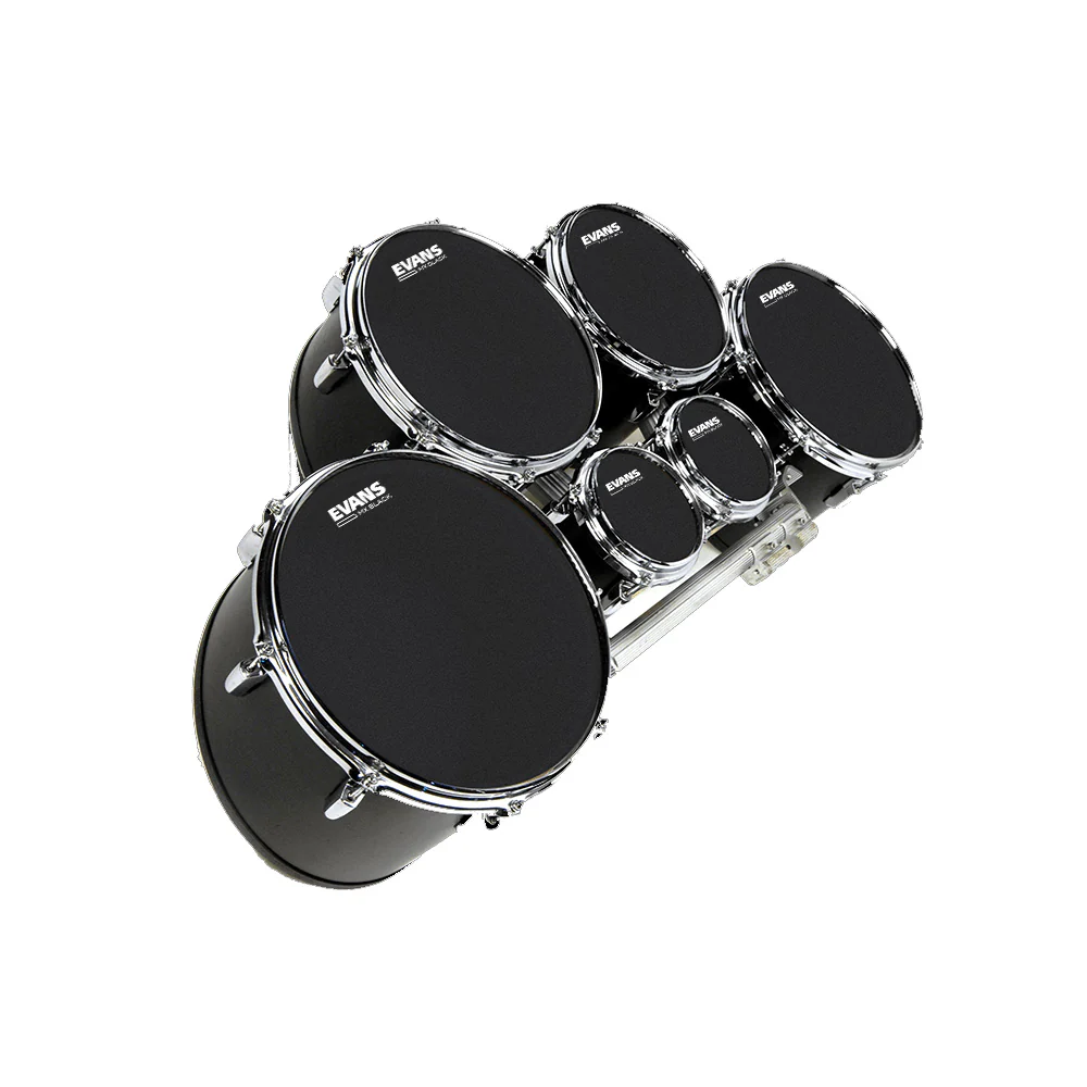 EVANS MX Black Marching Tenor Drumheads - Image 6
