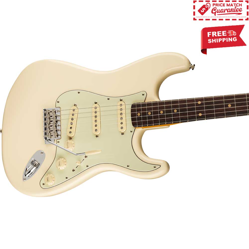 FENDER American Vintage II 1961 Stratocaster - Olympic White - Image 3