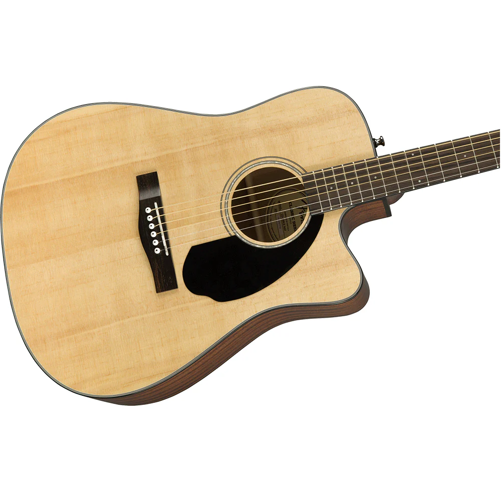 FENDER CD-60SCE Dreadnought Acoustic Electric Cutaway - Image 3