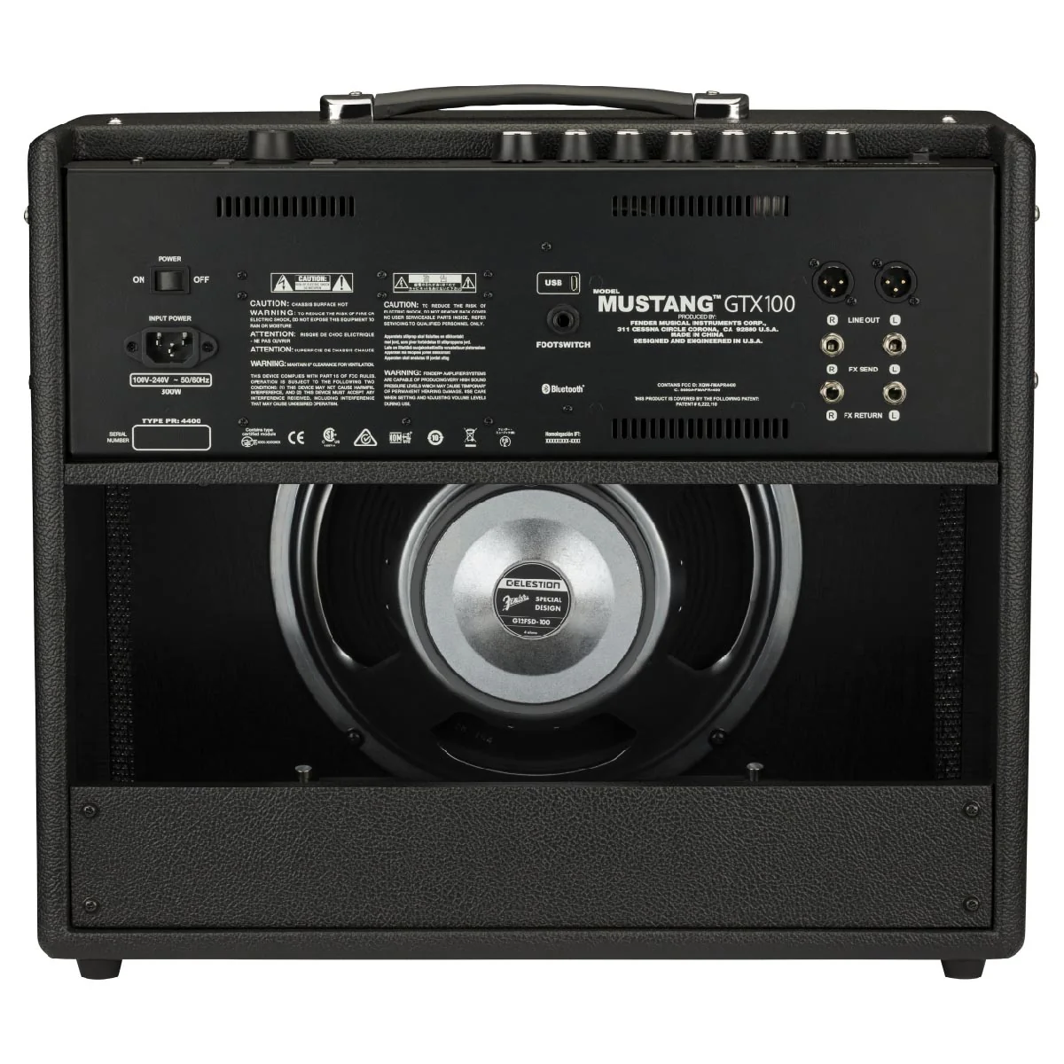 FENDER Mustang GTX100 Guitar Amp - Image 3