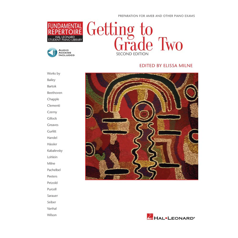 HLSPL HAL LEONARD GETTING TO GRADE TWO BOOK & CD