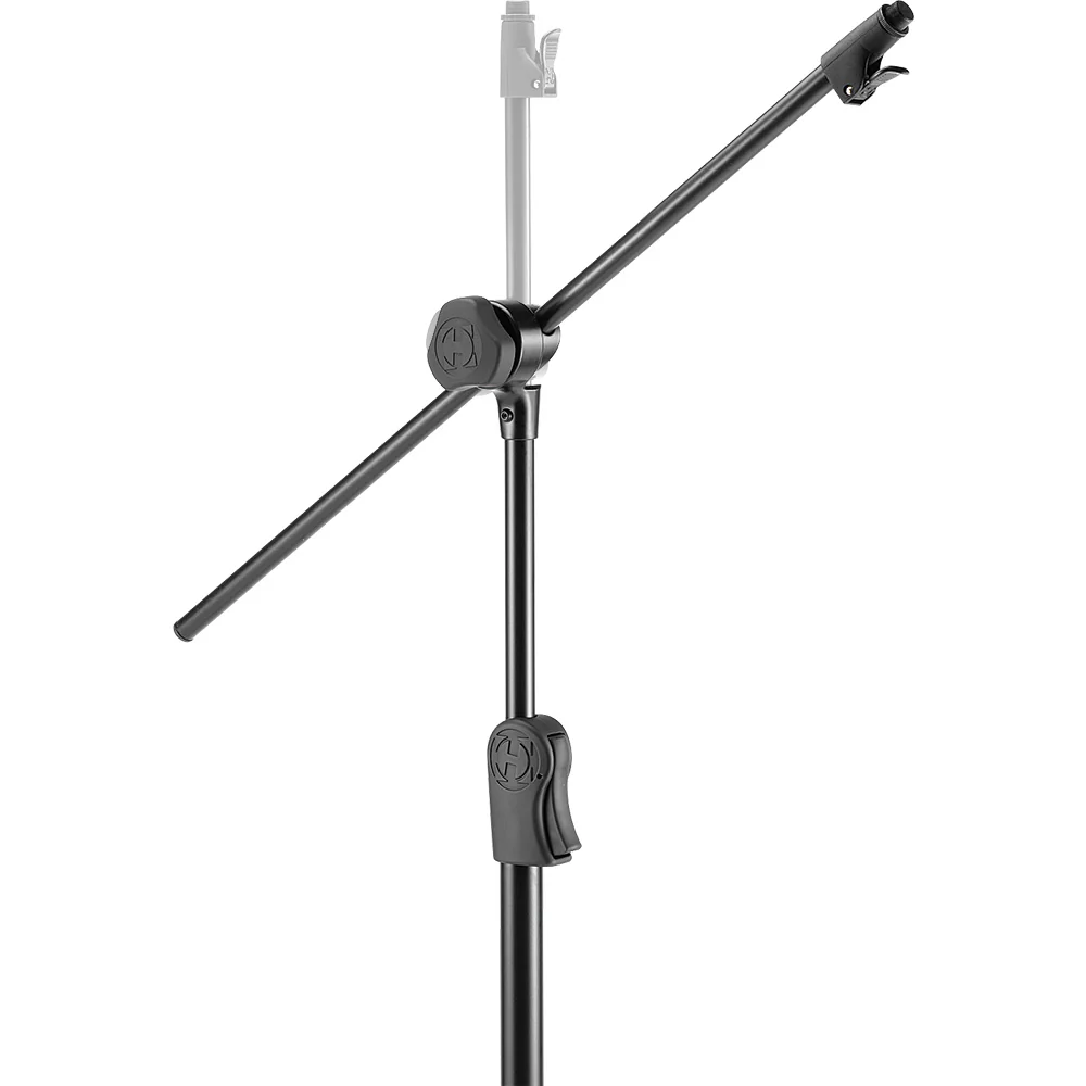 HERCULES MS533B Tripod Base Hideaway Boom Microphone Stand - Image 3
