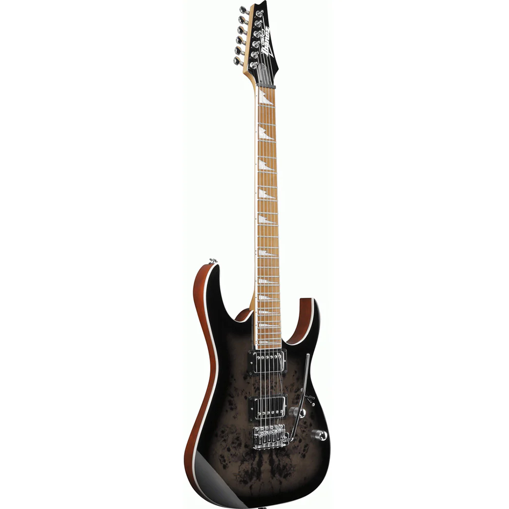 IBANEZ RG220PA1 - Transparent Brown Black Burst - Image 3