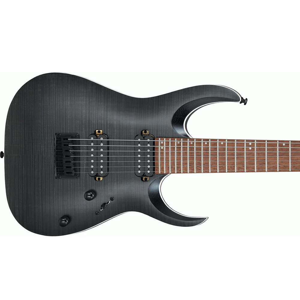 IBANEZ RGA742FM 7 String - Transparent Gray Flat - Image 4