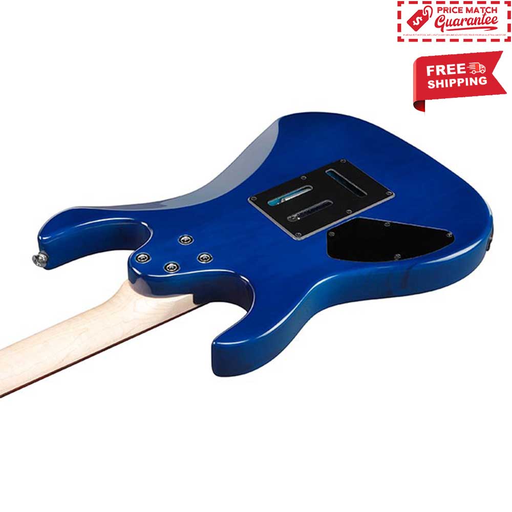 Ibanez RX70QA GIO – Transparent Blue Burst - Image 3