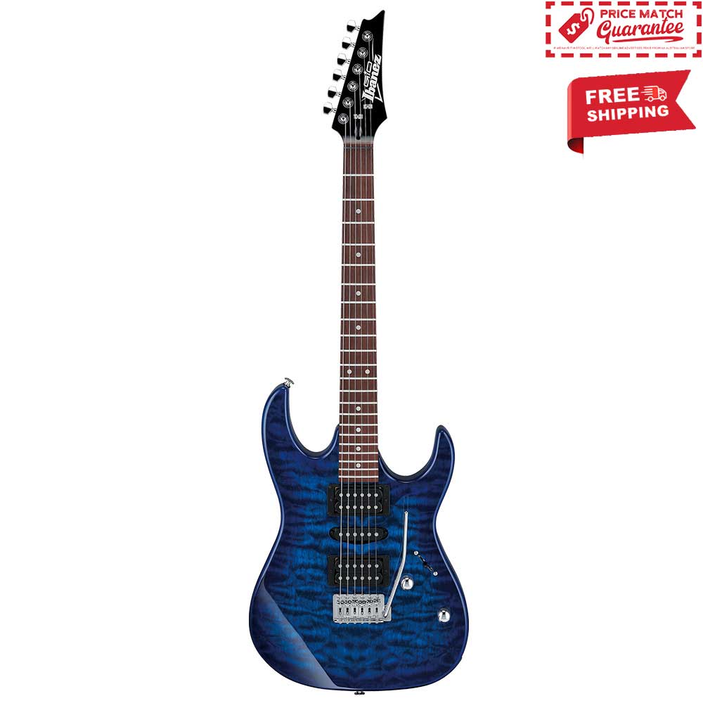 Ibanez RX70QA GIO – Transparent Blue Burst - Image 4