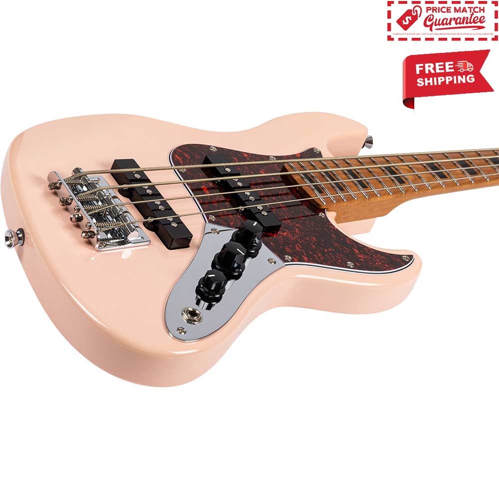 JET JB-300 Travel Bass Shell Pink - Image 3