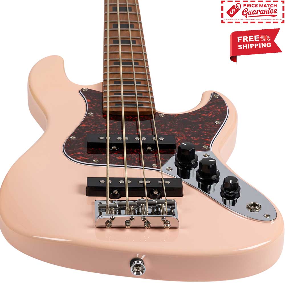JET JB-300 Travel Bass Shell Pink - Image 4