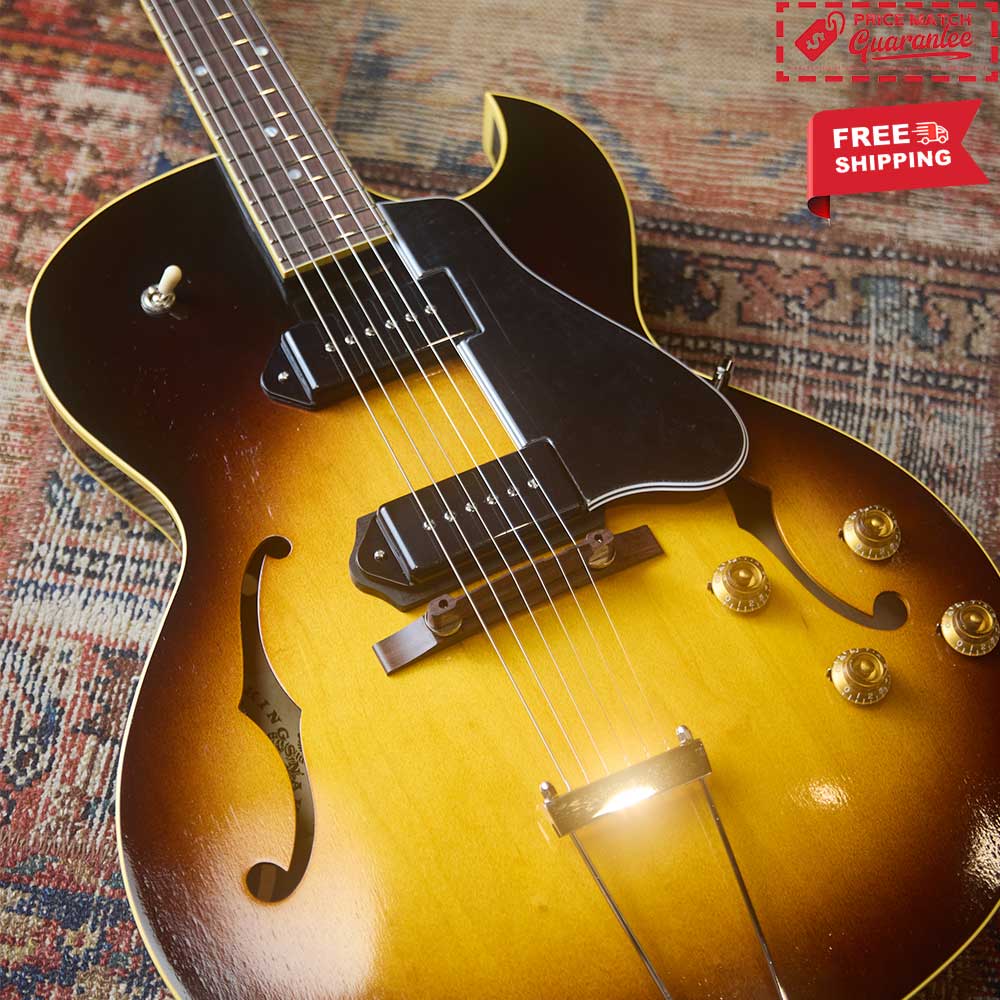 Kingsnake Curtis Slim Body P90 Single Cut – Tobacco Sunburst - Image 4