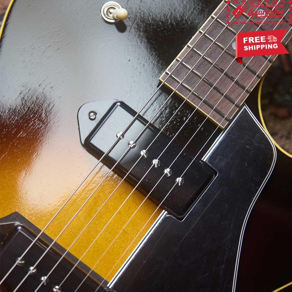 Kingsnake Curtis Slim Body P90 Single Cut – Tobacco Sunburst - Image 5