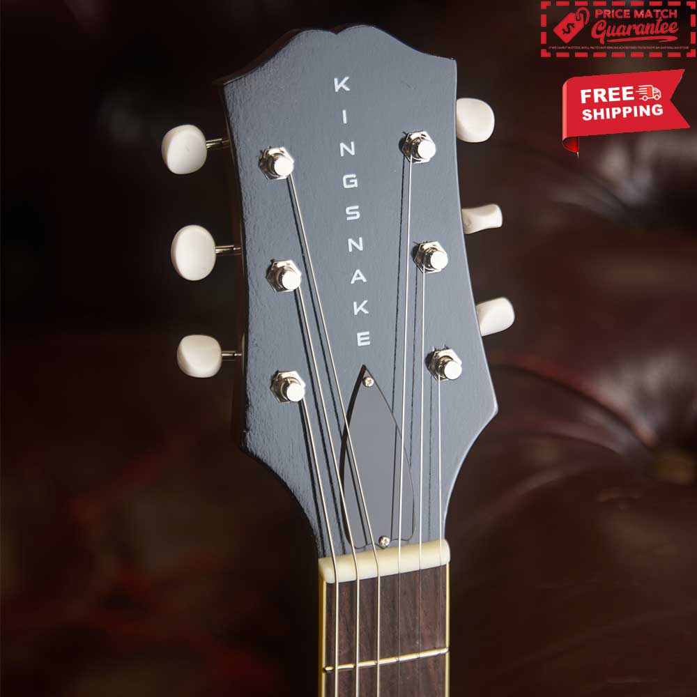 Kingsnake Curtis Slim Body P90 Single Cut – Tobacco Sunburst - Image 6