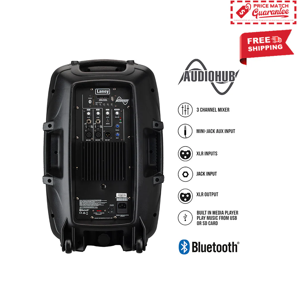 LANEY AUDIOHUB AH112-G2 12" Powered Speaker - Image 4