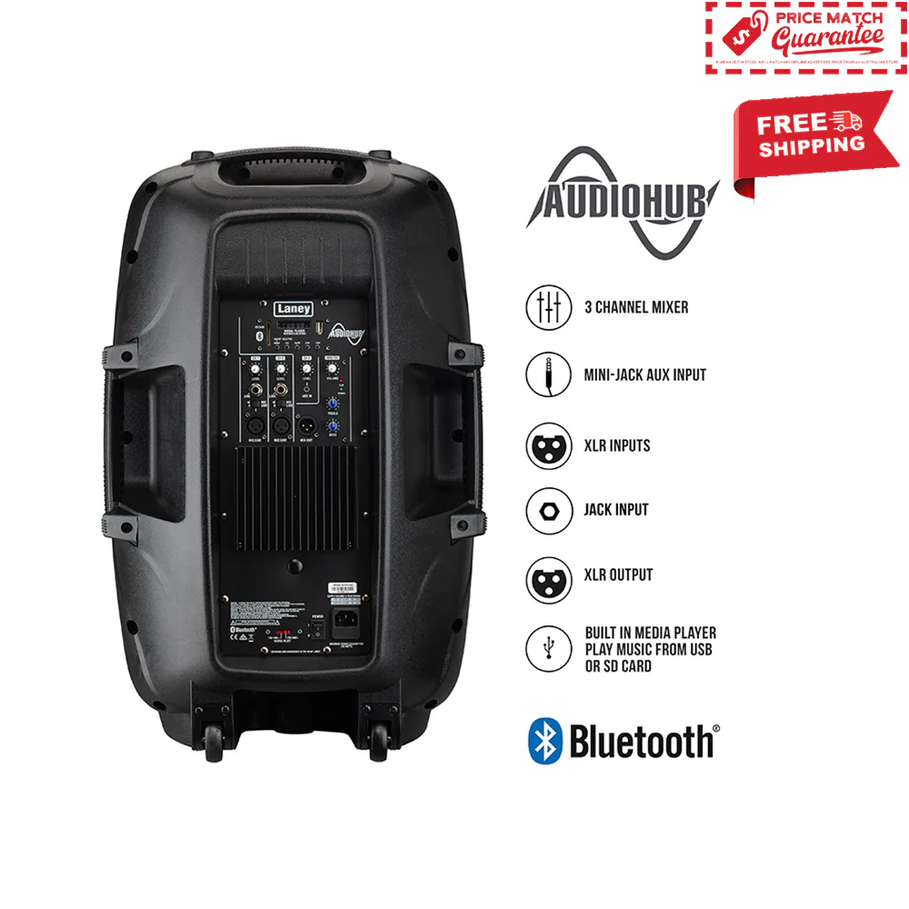 LANEY AUDIOHUB AH115-G2 15" Powered Speaker - Image 4