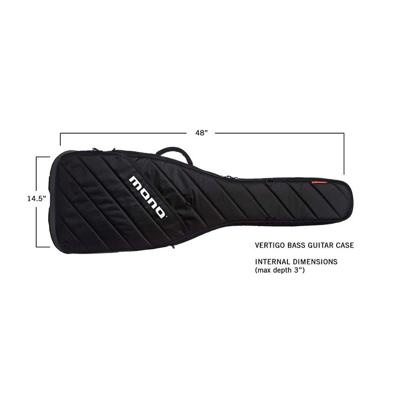 MONO M80 Vertigo Bass Guitar Case Black - Image 8