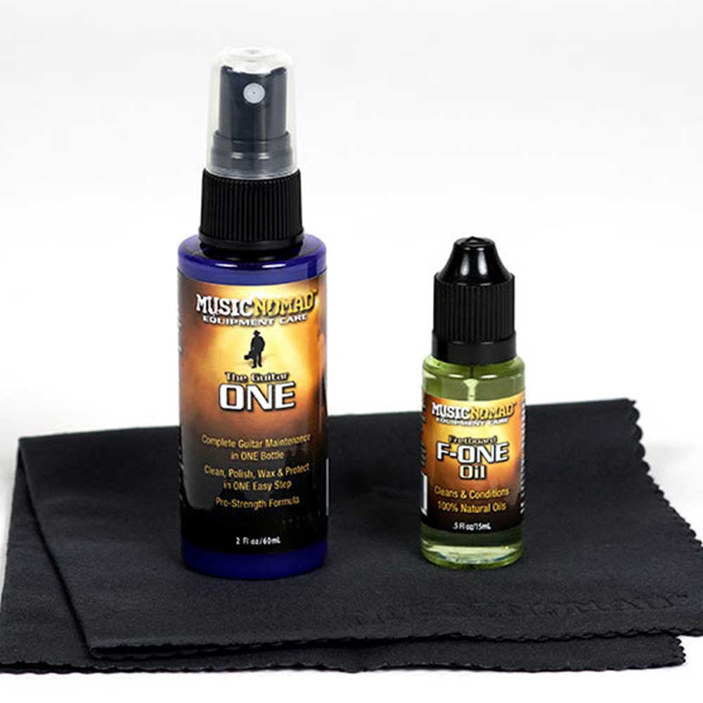MUSIC NOMAD Premium Guitar Care Kit 3-Pce - Image 2