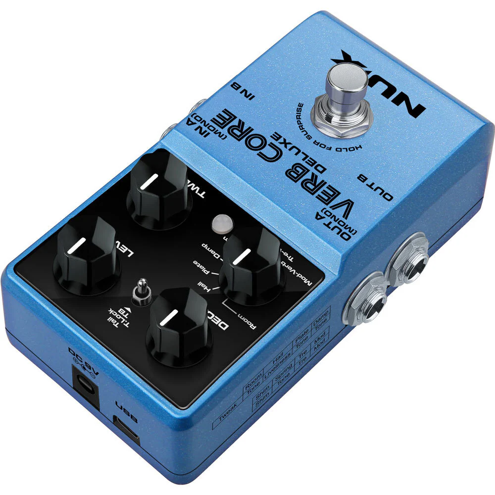 NU-X Core Series Verb Core Deluxe Reverb Pedal - Image 4