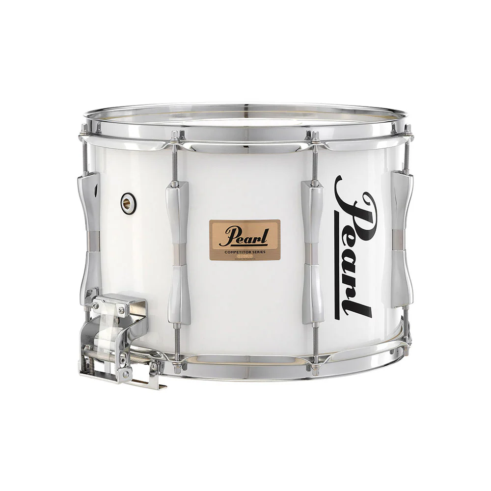 PEARL Competitor Marching Snare Drum 13 x 9 - Pure White