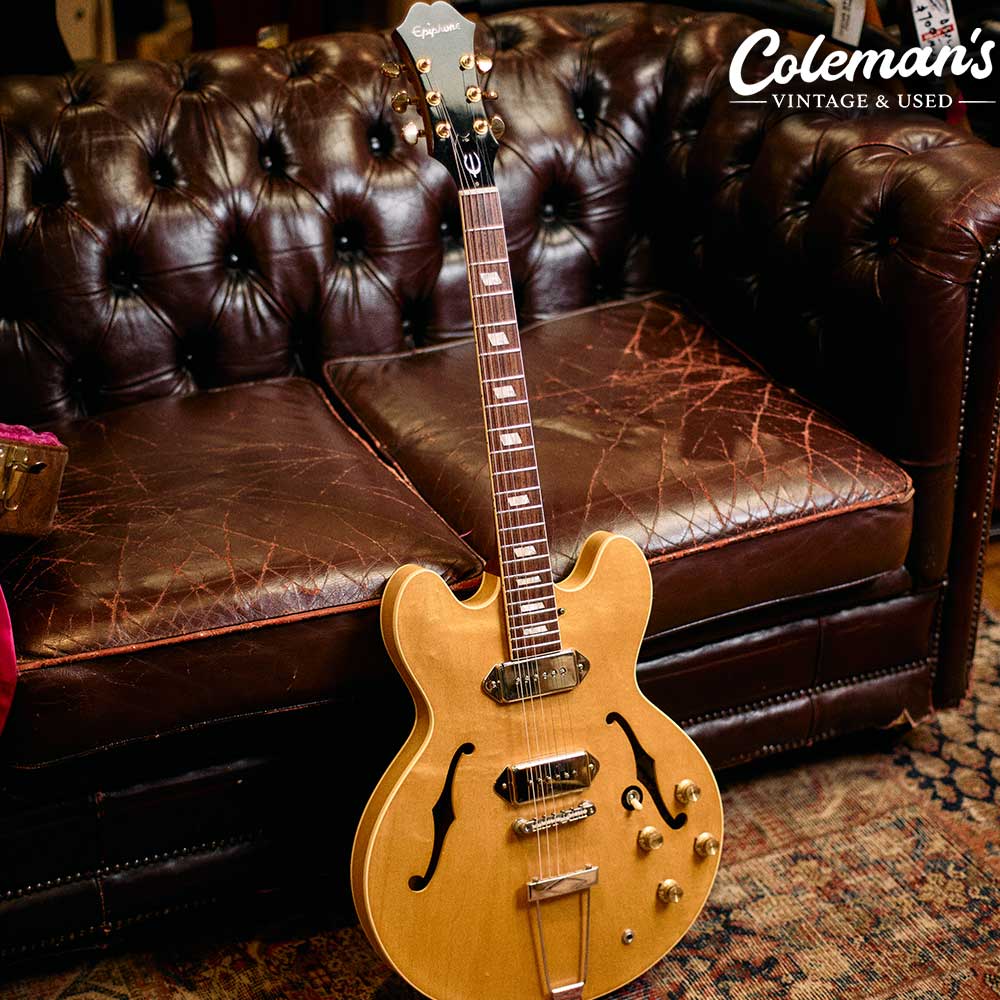 PRELOVED 1999 EPIPHONE USA John Lennon Revolution Casino w/ Case - Image 2