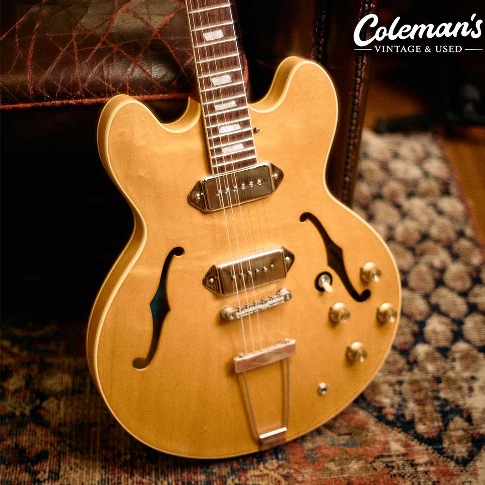 PRELOVED 1999 EPIPHONE USA John Lennon Revolution Casino w/ Case - Image 3