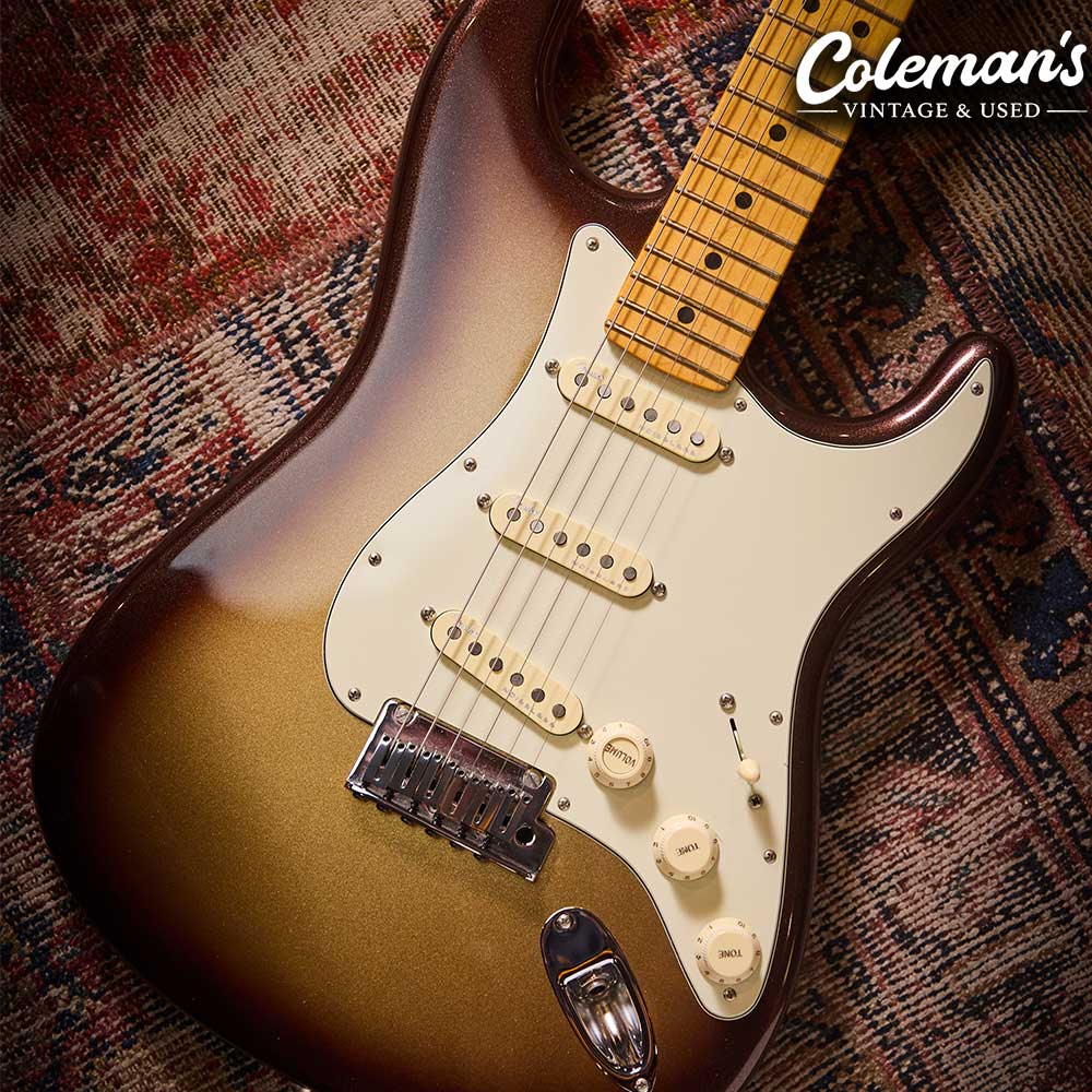 PRELOVED FENDER American Ultra  Strat Mocha Burst - Image 5