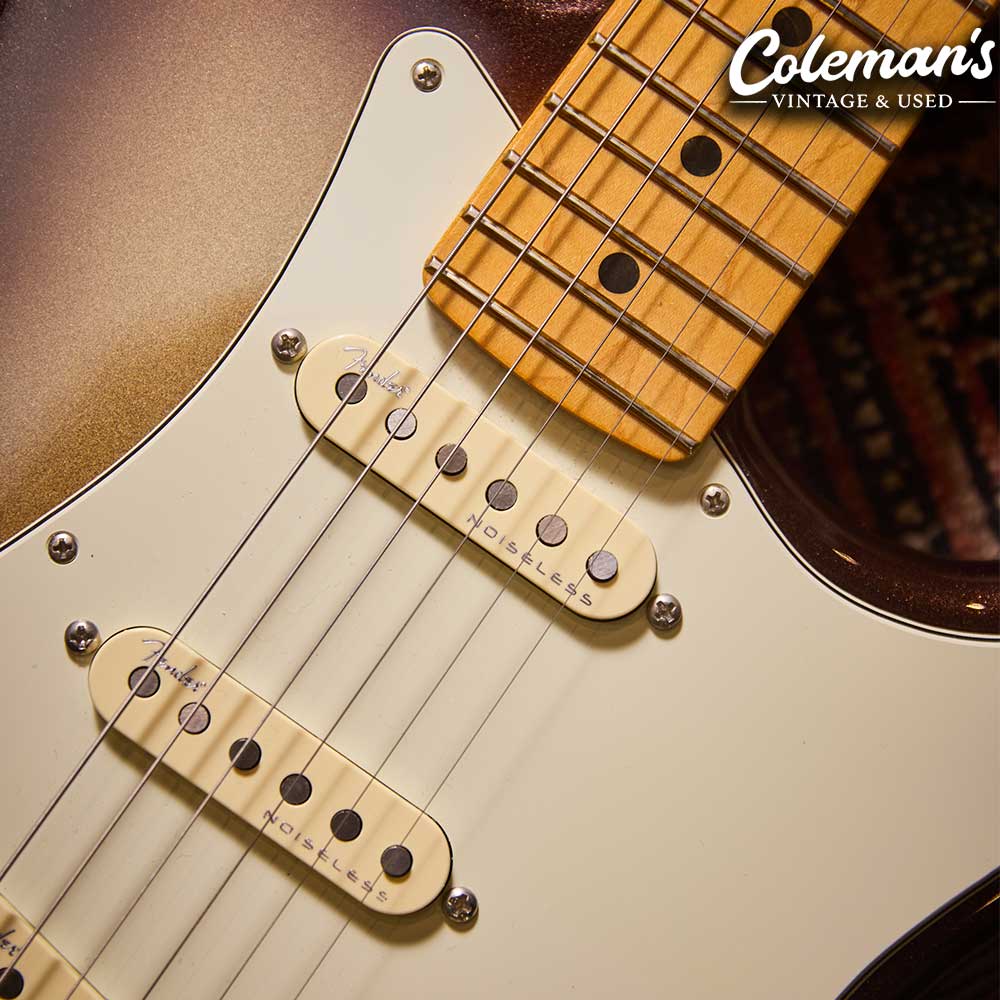 PRELOVED FENDER American Ultra  Strat Mocha Burst - Image 7