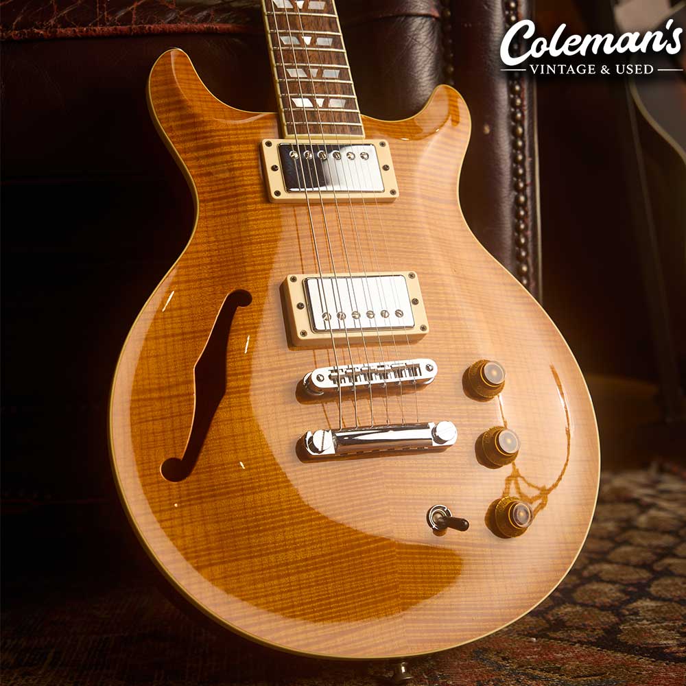 PRELOVED HAMER USA Artist Double Cutaway Custom - Honey