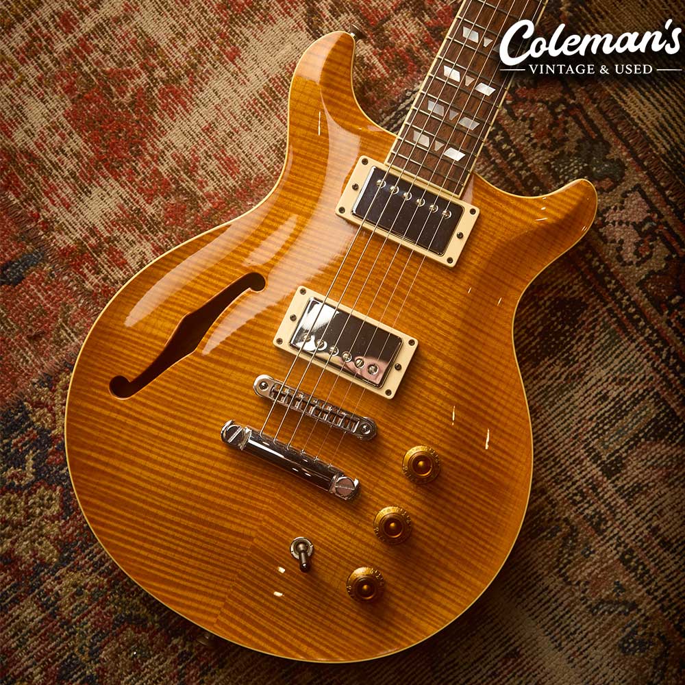 PRELOVED HAMER USA Artist Double Cutaway Custom - Honey - Image 7