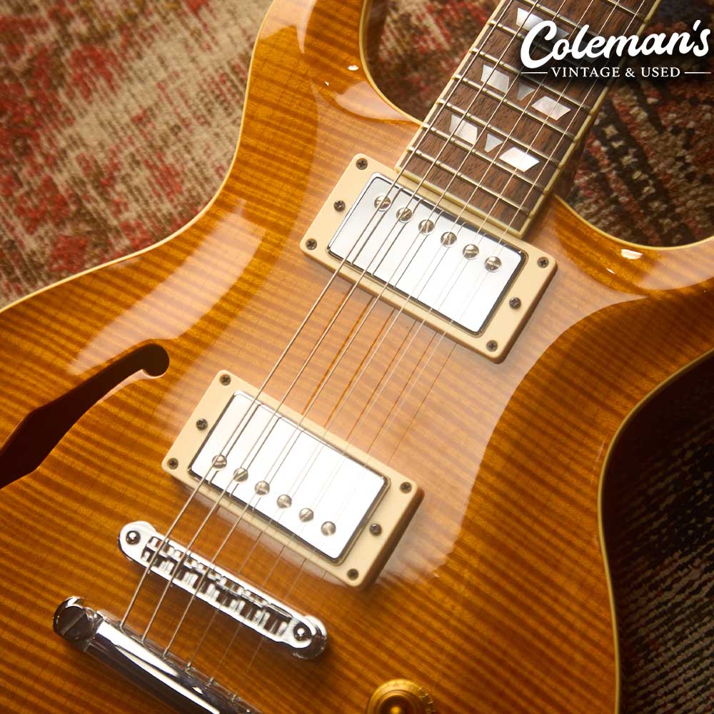 PRELOVED HAMER USA Artist Double Cutaway Custom - Honey - Image 8