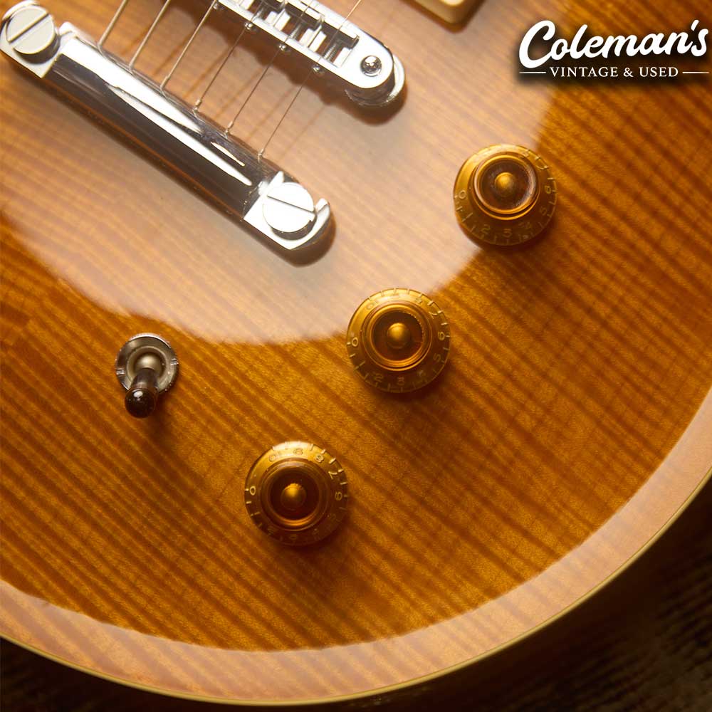 PRELOVED HAMER USA Artist Double Cutaway Custom - Honey - Image 9