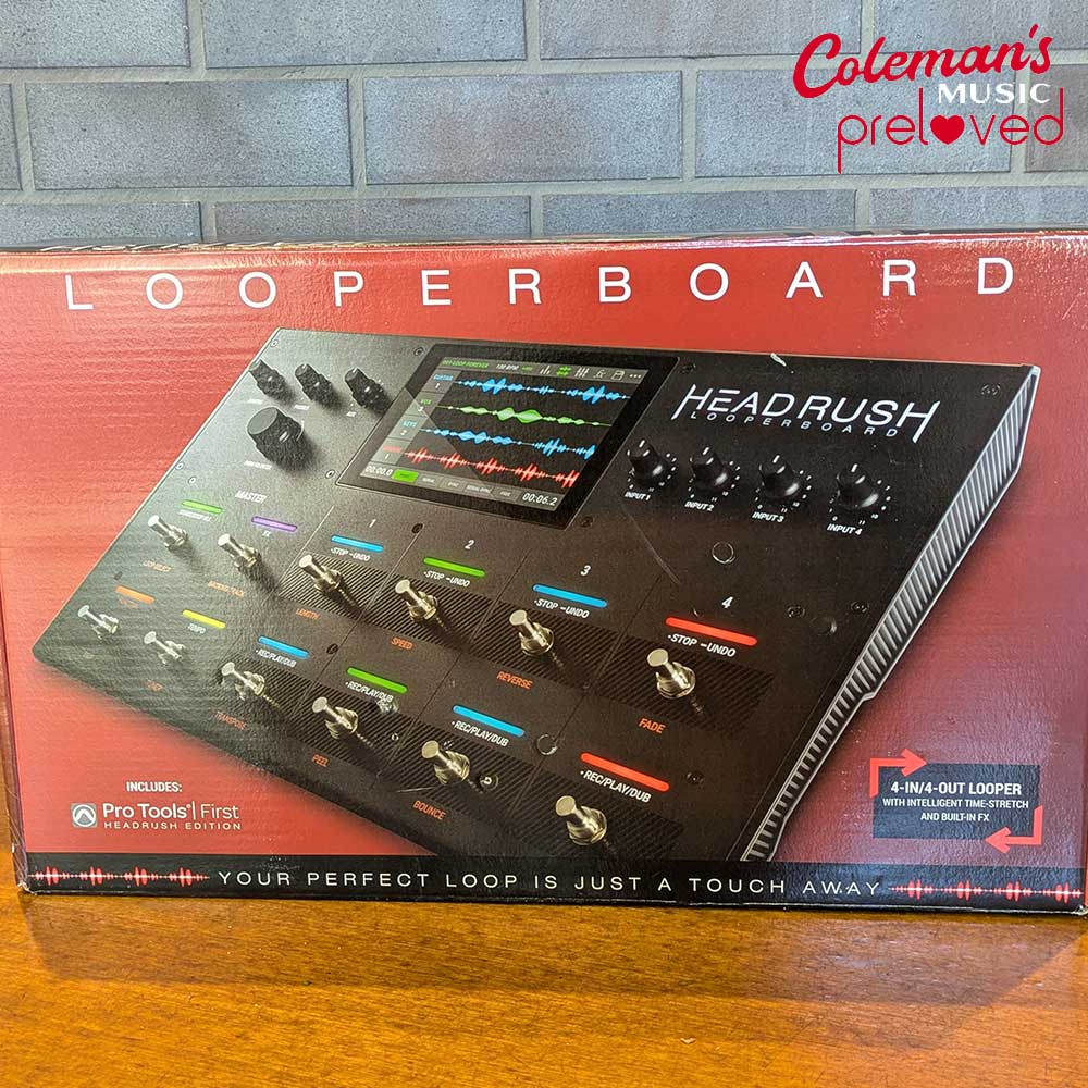 PRELOVED Headrush Looperboard Guitar Loop Effects Pedal - Image 2