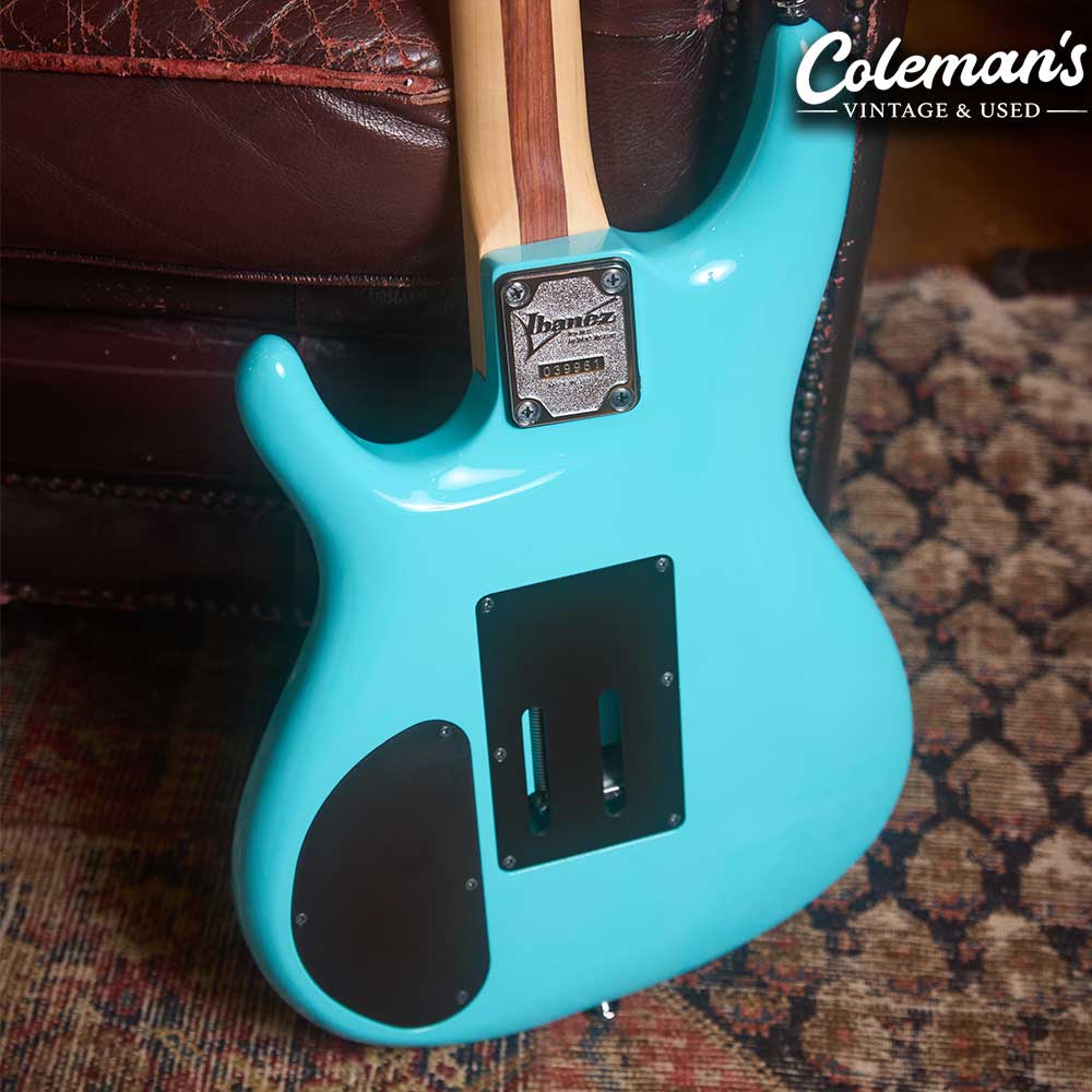 PRELOVED IBANEZ JS2410 Joe Satriani SKY BLUE w/case - Image 3