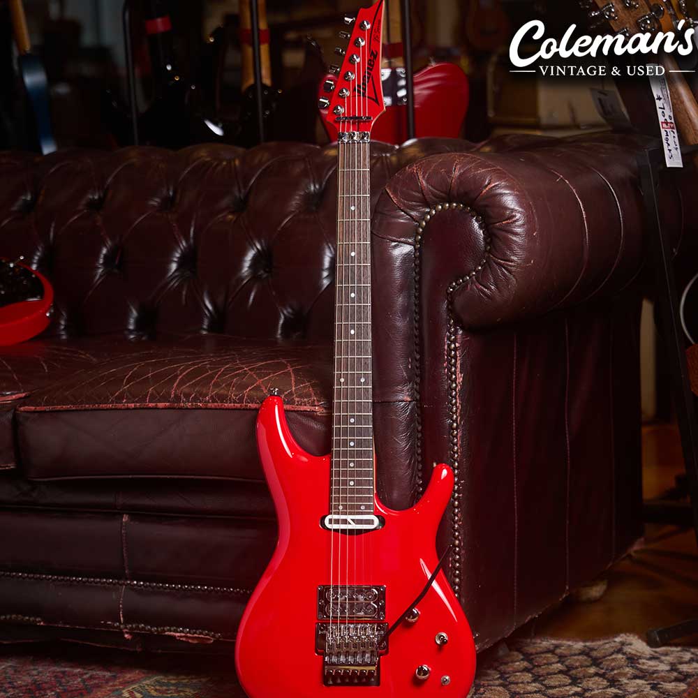 PRELOVED Ibanez JS2480 Joe Satriani Prestige Muscle Car Red - Image 2