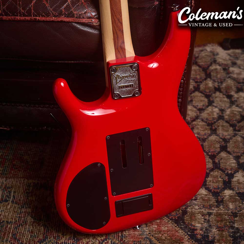 PRELOVED Ibanez JS2480 Joe Satriani Prestige Muscle Car Red - Image 5