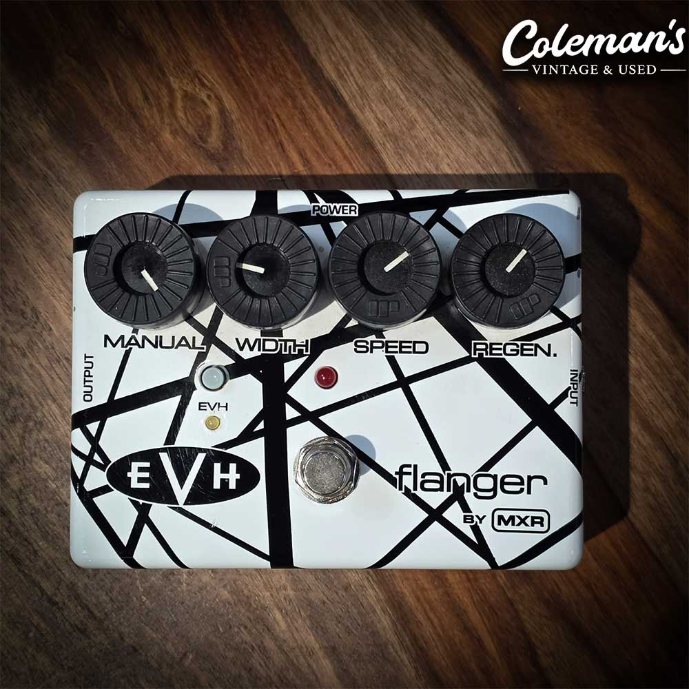 PRELOVED MXR EVH Flanger White/Black EVH117