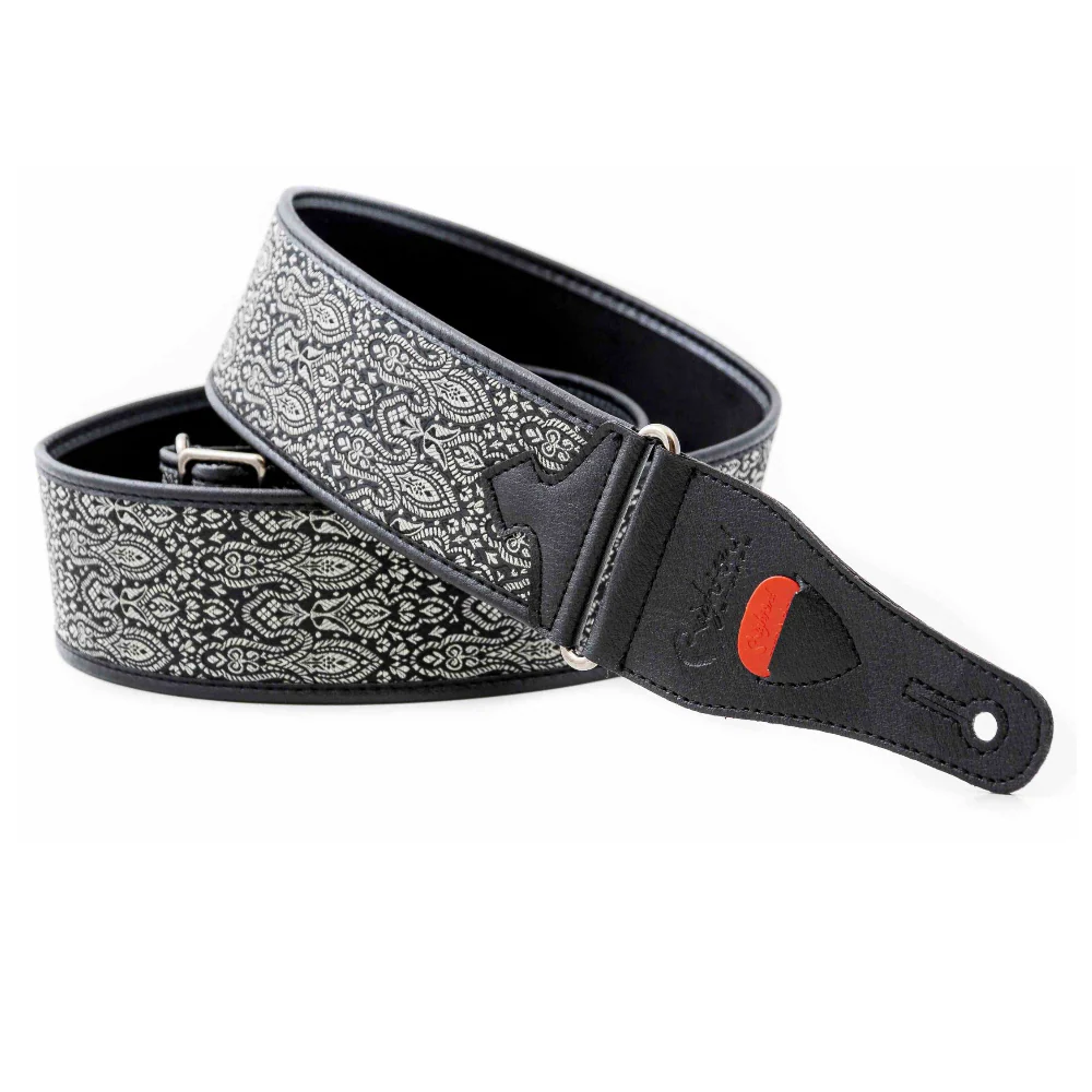 Right On Straps TALISMAN Cordoba Black Guitar Strap