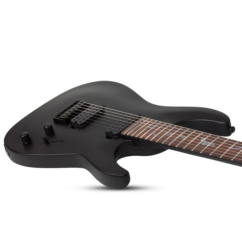 SCHECTER Damien 7 - Satin Black - Image 5