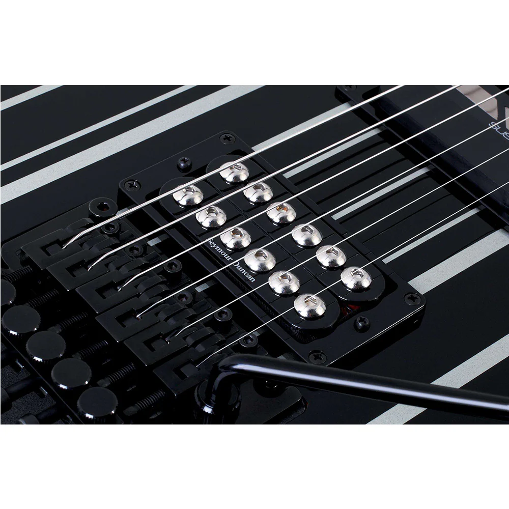 SCHECTER Synyster Gates Custom S - Black Silver - Image 4