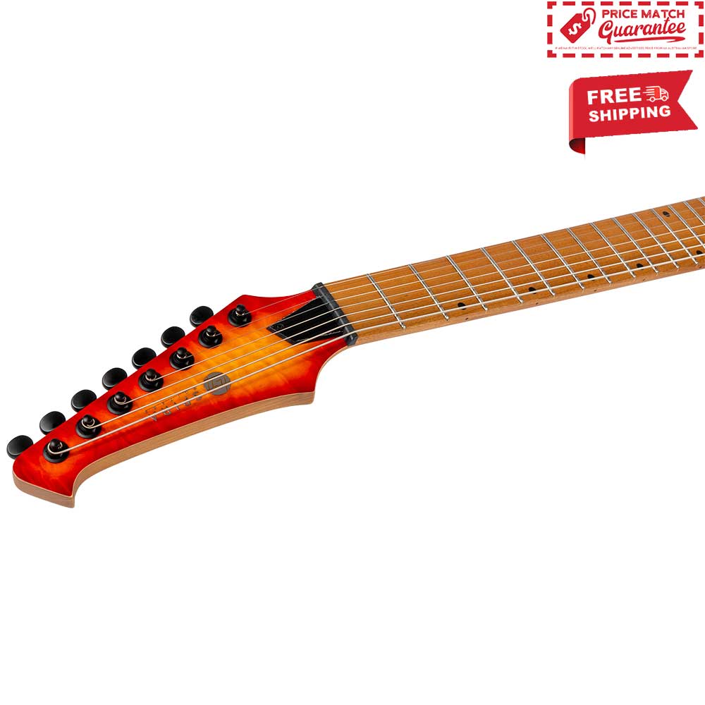SPIRA S-507 QFB 7 String Fireburst - Image 7
